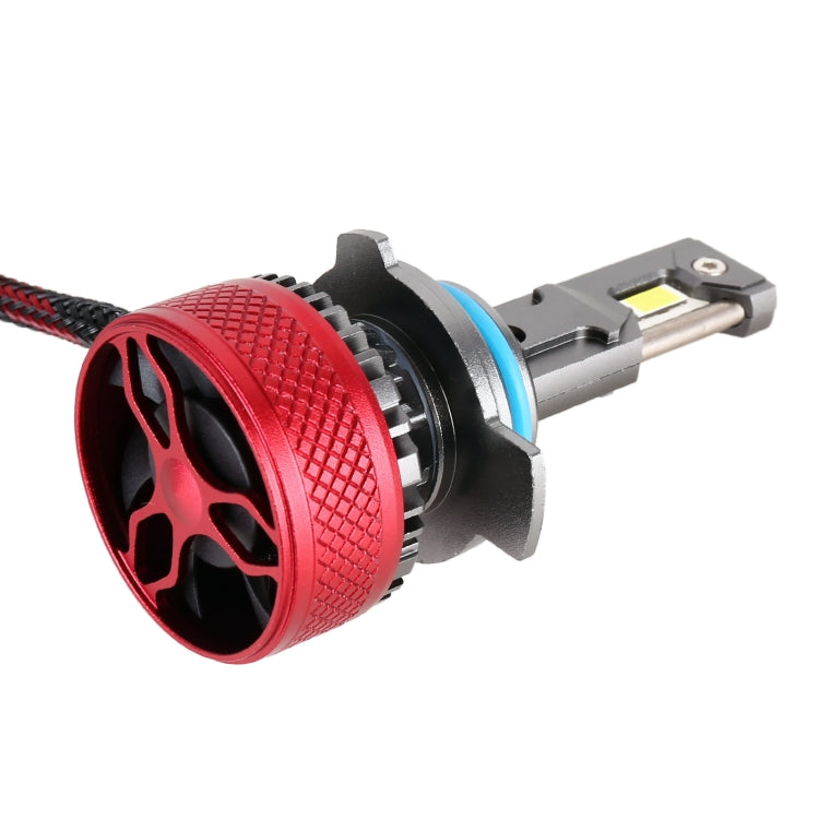 1 Pair 9012 DC12V 65W 6000K 6500LM LED Car Headlights - Work Lights by buy2fix | Online Shopping UK | buy2fix