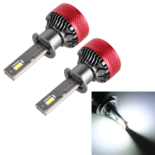 1 Pair H1 DC12V 65W 6000K 6500LM LED Car Headlights - Work Lights by buy2fix | Online Shopping UK | buy2fix