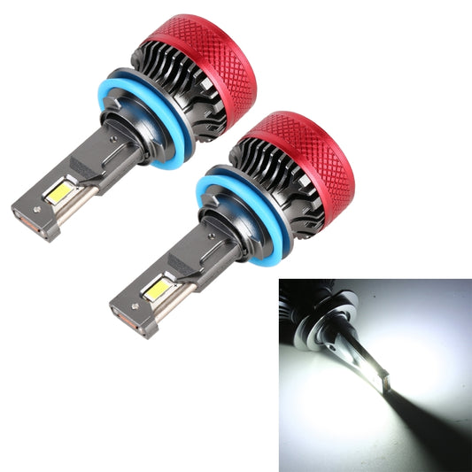1 Pair H8 / H11 DC12V 65W 6000K 6500LM LED Car Headlights - Work Lights by buy2fix | Online Shopping UK | buy2fix