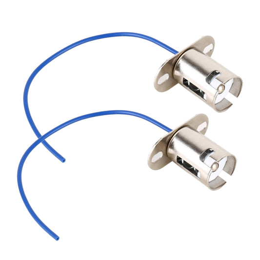 1 Pair Car 1156 Bulb Holder Base Female Socket with Cable - Wires by buy2fix | Online Shopping UK | buy2fix