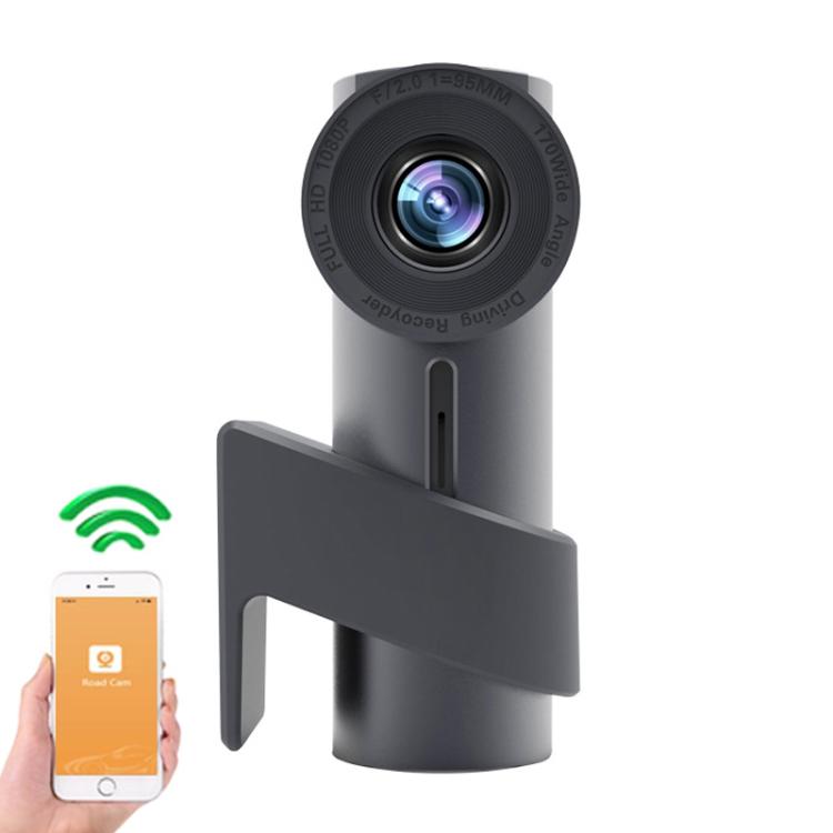Car WiFi Single Camera Hidden 360 Degree Rotation Car Driving Recorder - Car DVRs by buy2fix | Online Shopping UK | buy2fix