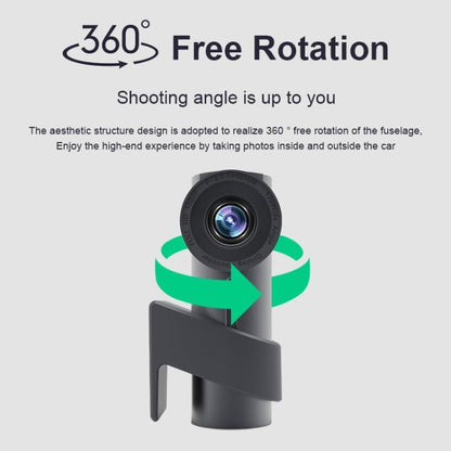Car WiFi Single Camera Hidden 360 Degree Rotation Car Driving Recorder - Car DVRs by buy2fix | Online Shopping UK | buy2fix