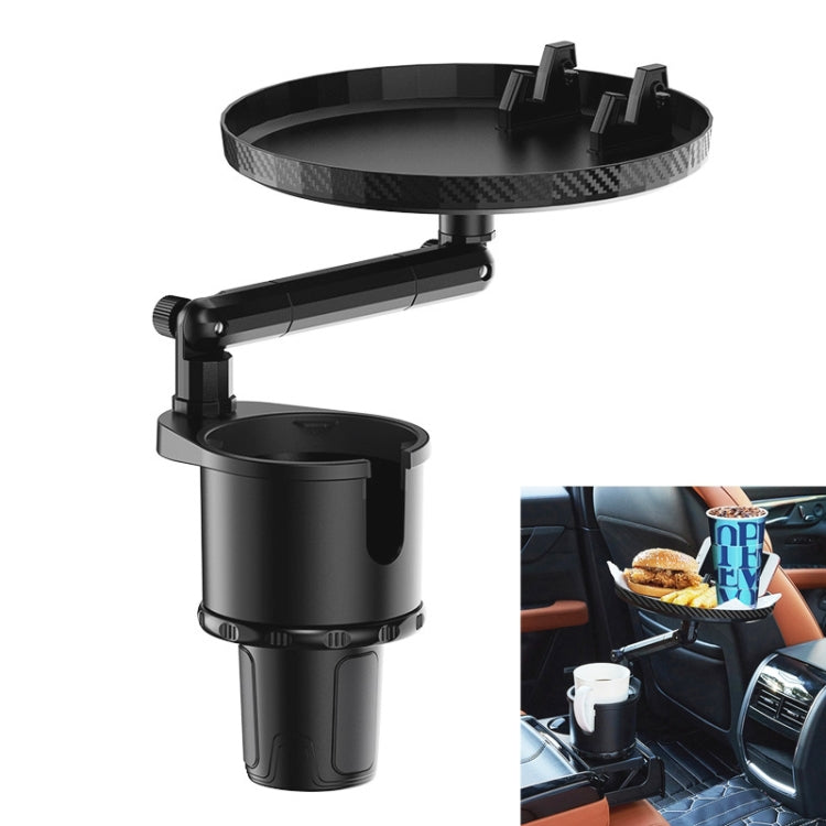 Car 360 Degree Rotation Water Cup Holder Multi-functional Dining Table - Car Drink Holders by buy2fix | Online Shopping UK | buy2fix