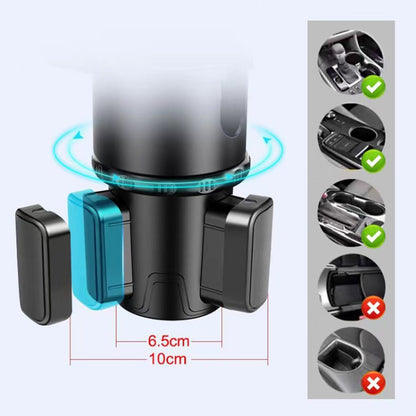 Car 360 Degree Rotation Water Cup Holder Multi-functional Dining Table - Car Drink Holders by buy2fix | Online Shopping UK | buy2fix