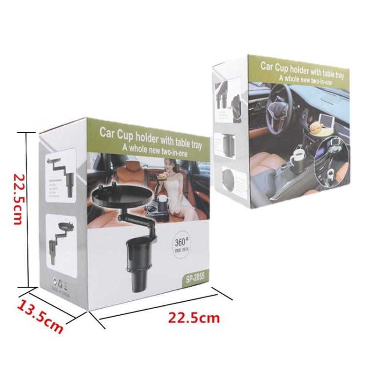 Car 360 Degree Rotation Water Cup Holder Multi-functional Dining Table - Car Drink Holders by buy2fix | Online Shopping UK | buy2fix