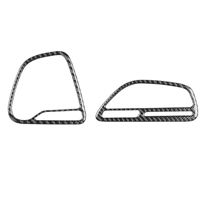 Carbon Fiber Car Instrument Left Right Air Outlet Decorative Sticker for Dodge Challenger 2015 to Now, Left Driving - Car Interior Mouldings by buy2fix | Online Shopping UK | buy2fix