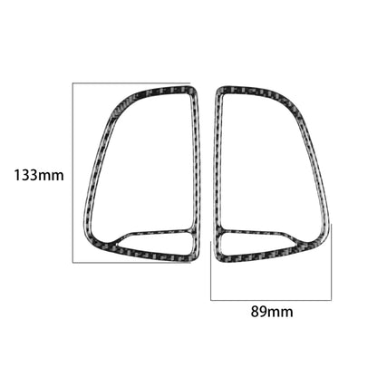 Carbon Fiber Car Instrument Middle Air Outlet Decorative Sticker for Dodge Challenger 2015 to Now, Left Driving - Car Interior Mouldings by buy2fix | Online Shopping UK | buy2fix