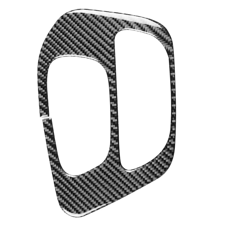 Carbon Fiber Car Gear Panel Decorative Sticker for Dodge Challenger 2015 to Now, Left Driving - Car Interior Mouldings by buy2fix | Online Shopping UK | buy2fix