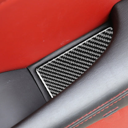 11 PCS / Set Carbon Fiber Car Door Slot Pad Decorative Sticker for Dodge Challenger 2015 to Now, Left Driving by buy2fix