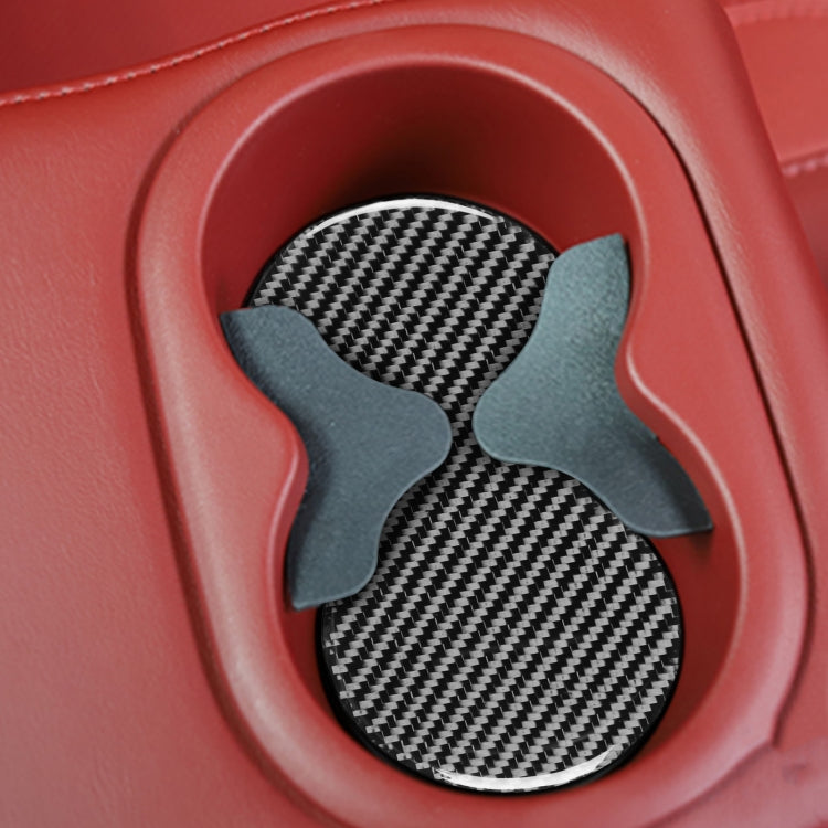 11 PCS / Set Carbon Fiber Car Door Slot Pad Decorative Sticker for Dodge Challenger 2015 to Now, Left Driving by buy2fix