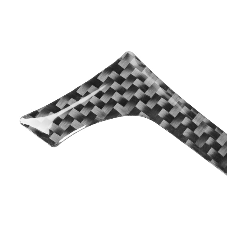 5 PCS / Set Carbon Fiber Car Steering Wheel Decorative Sticker for Dodge Challenger 2015 to Now, Left Driving - Car Interior Mouldings by buy2fix | Online Shopping UK | buy2fix