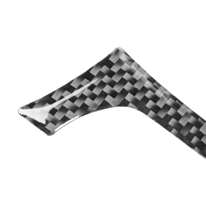 3 PCS / Set Carbon Fiber Car Steering Wheel Button Frame Decorative Sticker for Dodge Challenger 2015 and Above, Left Driving by buy2fix