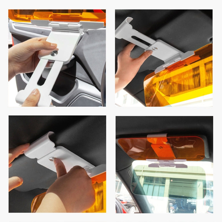 Car Buttons Day Night 2 in 1 Dazzling Goggle Sunshade - Sunglasses & Glasses Clips by buy2fix | Online Shopping UK | buy2fix
