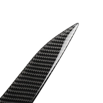Carbon Fiber Car Lamp Eyebrow Decorative Sticker for BMW 5 Series F10 2010-2013 by buy2fix