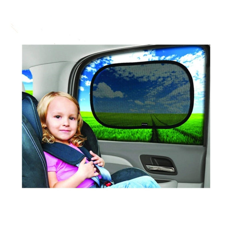 Car Net Yarn Sunscreen Electrostatic Window Sunshade Cover, Size: 51 x 31cm by buy2fix