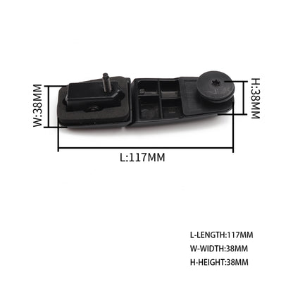 2 PCS Car Windshield Rear Liftgate Glass Hinge YL8Z78420A68BA for Ford - Glasses & Windows Accessories by buy2fix | Online Shopping UK | buy2fix