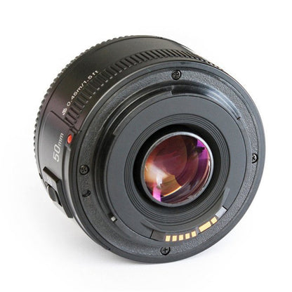 YONGNUO YN50MM F1.8C Auto Focus Lens for Canon EF Mount New Lens(Black) - Auxiliary Lens by YONGNUO | Online Shopping UK | buy2fix