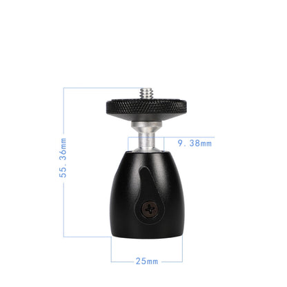 Q39 360 Degree Rotation Panoramic Metal Ball Head for DSLR & Digital Cameras - Tripod Heads by buy2fix | Online Shopping UK | buy2fix