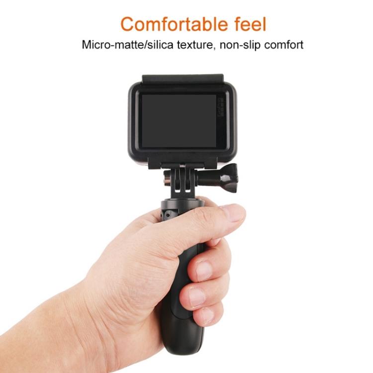 GP446 Multifunctional Mini Fixed Tripod for GoPro, Insta360, DJI and Other Action Cameras(Black) - Holder by buy2fix | Online Shopping UK | buy2fix
