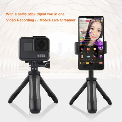 GP446 Multifunctional Mini Fixed Tripod for GoPro, Insta360, DJI and Other Action Cameras(Black) - Holder by buy2fix | Online Shopping UK | buy2fix