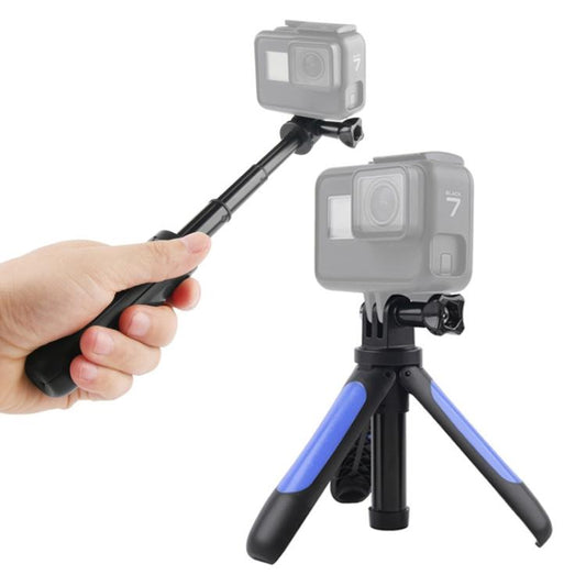 GP446 Multifunctional Mini Fixed Tripod for GoPro, Insta360, DJI and Other Action Cameras(Blue) - Holder by buy2fix | Online Shopping UK | buy2fix