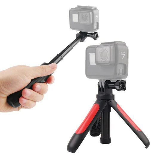 GP446 Multifunctional Mini Fixed Tripod for GoPro, Insta360, DJI and Other Action Cameras(Red) - Holder by buy2fix | Online Shopping UK | buy2fix