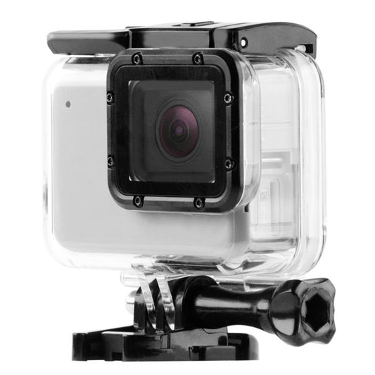 GP452 Waterproof Case + Touch Back Cover for GoPro HERO7 White / Silver by buy2fix