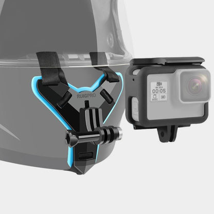 Helmet Belt Mount + Border Frame Mount Protective Cage for GoPro HERO7 Black /6 /5 - Helmet Mount by buy2fix | Online Shopping UK | buy2fix