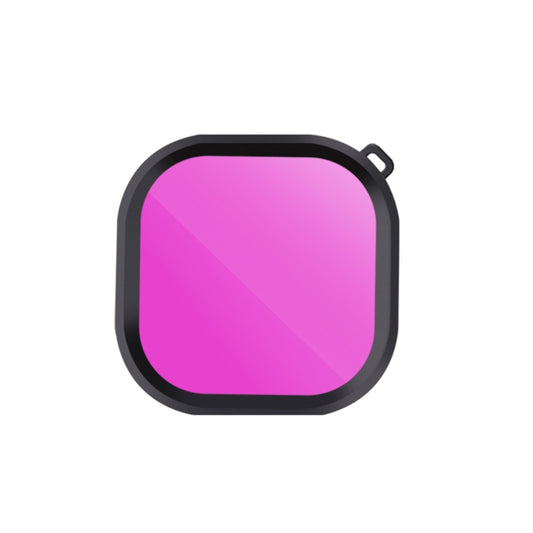 Square Housing Diving Color Lens Filter for GoPro HERO8 Black Original Waterproof Housing (Purple) - Lens Filter by buy2fix | Online Shopping UK | buy2fix