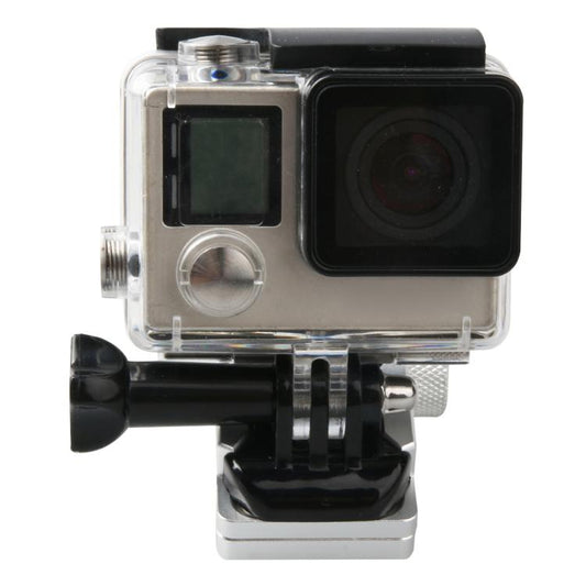 Motorcycle Rearview Mirror CNC Aluminum Alloy Stent Fixed Bracket Holder for GoPro, Insta360, DJI and Other Action Cameras(Silver) - Bicycle Handlebar Mount by buy2fix | Online Shopping UK | buy2fix