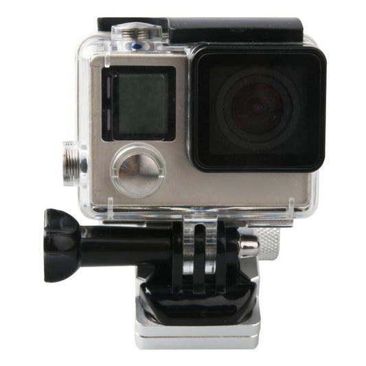 Motorcycle Rearview Mirror CNC Aluminum Alloy Stent Fixed Bracket Holder for GoPro, Insta360, DJI and Other Action Cameras(Silver) - Bicycle Handlebar Mount by buy2fix | Online Shopping UK | buy2fix