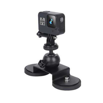 Car Suction Cup Mount Bracket for GoPro Hero11 Black / HERO10 Black / HERO9 Black / HERO8 Black /7 /6 /5 /5 Session /4 Session /4 /3+ /3 /2 /1, Xiaoyi and Other Action Cameras,, Size: M(Black) - Holder by buy2fix | Online Shopping UK | buy2fix