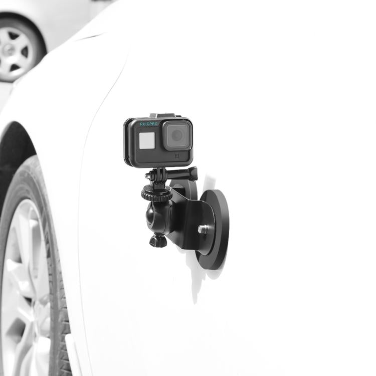 Car Suction Cup Mount Bracket for GoPro Hero11 Black / HERO10 Black / HERO9 Black / HERO8 Black /7 /6 /5 /5 Session /4 Session /4 /3+ /3 /2 /1, Xiaoyi and Other Action Cameras,, Size: M(Black) - Holder by buy2fix | Online Shopping UK | buy2fix