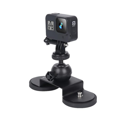Car Suction Cup Mount Bracket for GoPro Hero11 Black / HERO10 Black / HERO9 Black / HERO8 Black /7 /6 /5 /5 Session /4 Session /4 /3+ /3 /2 /1, Xiaoyi and Other Action Cameras, Size: L(Black) - Holder by buy2fix | Online Shopping UK | buy2fix