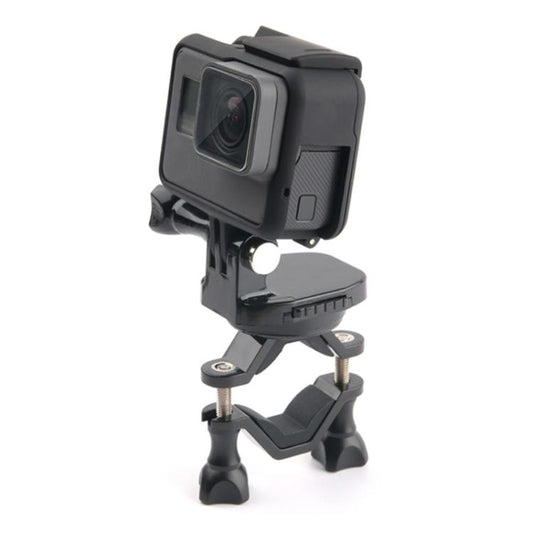 GP433 Bicycle Motorcycle Handlebar Mount for GoPro, Insta360, DJI and Other Action Cameras(Black) - Bicycle Handlebar Mount by buy2fix | Online Shopping UK | buy2fix