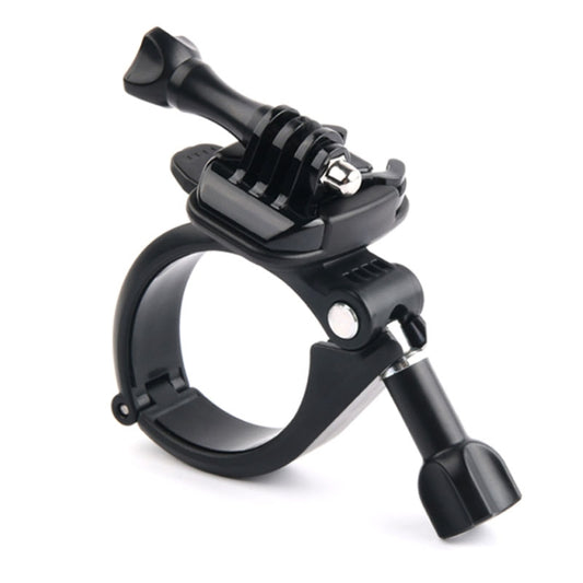 GP434 Large Size Bicycle Motorcycle Handlebar Fixing Mount for GoPro, Insta360, DJI and Other Action Cameras(Black) - Bicycle Handlebar Mount by buy2fix | Online Shopping UK | buy2fix