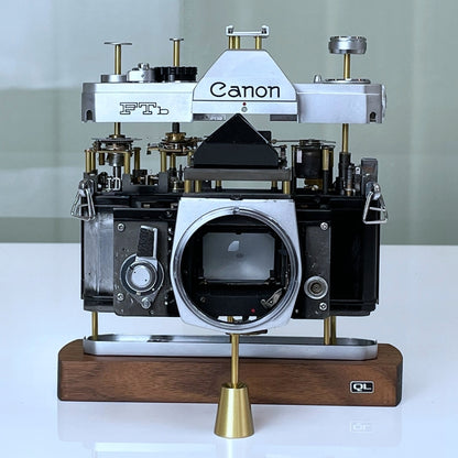 For Canon Non-Working Fake Dummy Camera Model Room Props Display Photo Studio Camera Model (Coffee) - Camera Model by buy2fix | Online Shopping UK | buy2fix