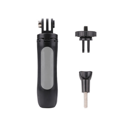 Multi-functional Foldable Tripod Holder Selfie Monopod Stick for GoPro, Insta360, DJI and Other Action Cameras, Length: 12-23cm (Grey) by buy2fix