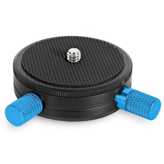BEXIN QR-02 360 Degree Rotation Quick Release Head Camera Tripod Base Plate (Black) - Tripod Heads by BEXIN | Online Shopping UK | buy2fix