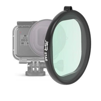 JSR Round Housing Star Effect Lens Filter for GoPro HERO8 Black - Lens Filter by JSR | Online Shopping UK | buy2fix