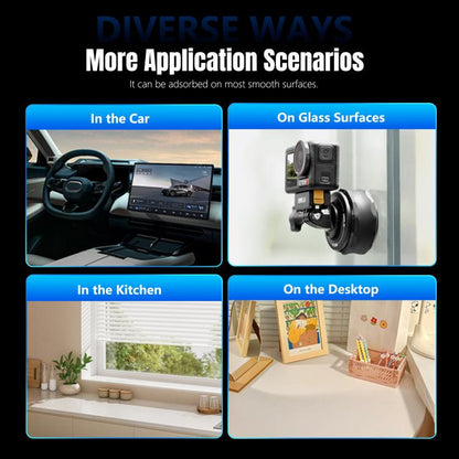 STARTRC Universal Electric Magnetic Suction Cup Mount (Black) - Mount & Holder by STARTRC | Online Shopping UK | buy2fix