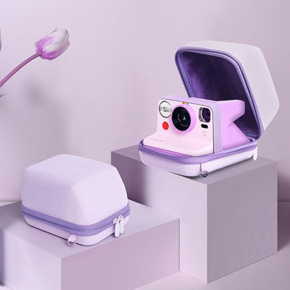 For Polaroid One Step 2 / NOW EVA Camera Case Shockproof Camera Storage Bag (Purple) - Leather Bag by buy2fix | Online Shopping UK | buy2fix
