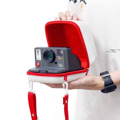For Polaroid One Step 2 / NOW EVA Camera Case Shockproof Camera Storage Bag (White) by buy2fix