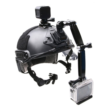 Helmet Front Mount Bundle Set for GoPro, Insta360, DJI and Other Action Cameras - Helmet Mount by buy2fix | Online Shopping UK | buy2fix