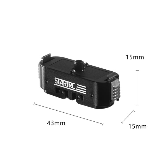 For GoPro HERO13 Black STARTRC Magnetic Quick Release Base Mount (Black) - Connection Mount by STARTRC | Online Shopping UK | buy2fix