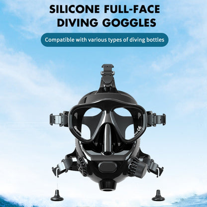 Water Sports Diving Snorkeling Mask Swimming Glasses for GoPro, Insta360, DJI and Other Action Cameras (Black) by buy2fix