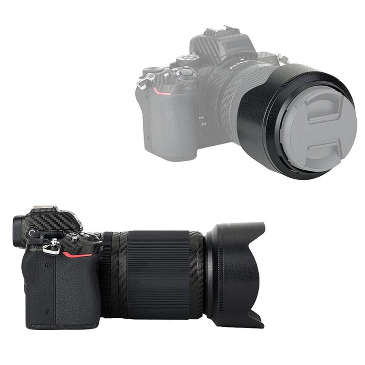 HB-90A Lens Hood Shade for Nikon Z DX 50-250mm f4.5-6.3 VR lens. (Black) - Lens Hood by buy2fix | Online Shopping UK | buy2fix
