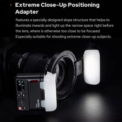 Godox MF12-K2 Macro Flash 2-Light Kit 2.4 GHz Wireless Control Light (Black) - Shoe Mount Flashes by Godox | Online Shopping UK | buy2fix