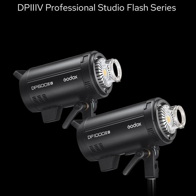 Godox DP400III-V Studio Flash Photo Light 400Ws 2.4G Wireless X System Bowens Mount Light (EU Plug) - Shoe Mount Flashes by Godox | Online Shopping UK | buy2fix