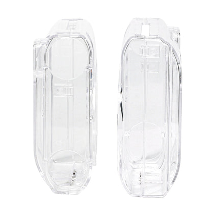 For FUJIFILM Instax mini 99 Crystal Hard Case Camera Bag with Shoulder Strap (Transparent) by buy2fix